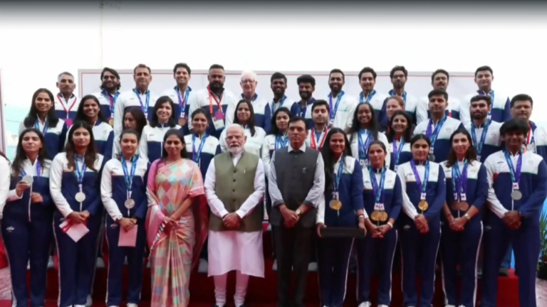 PM Modi congratulates the medal winners of the 2026 Asian Games in Delhi