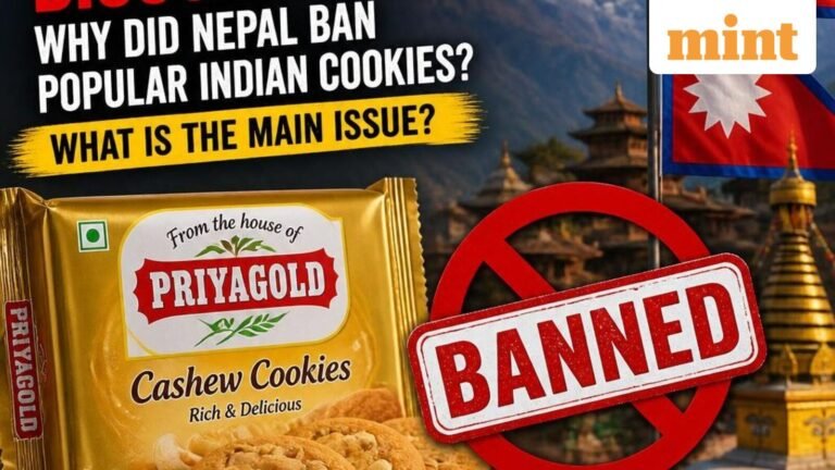 Priyagold Biscuits Ban: Why Nepal Bans Popular Indian Biscuits After FSSAI Strike? What is the main problem? | Today’s news