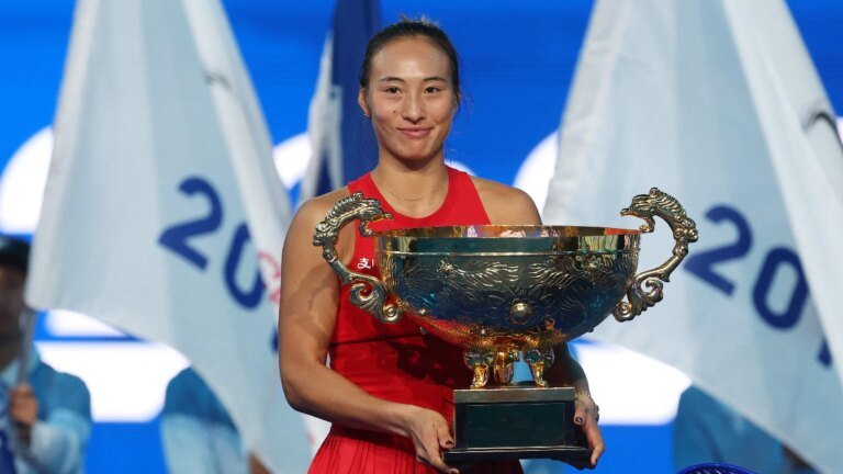 Qinwen Zheng finds redemption at home with historic China Open title