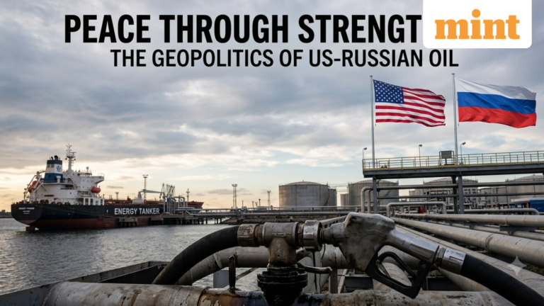 Trump opens the door to Russian oil. Reagan-inspired bill could shut it down: What is the ‘Peace Through Strength Act’? | Today’s news