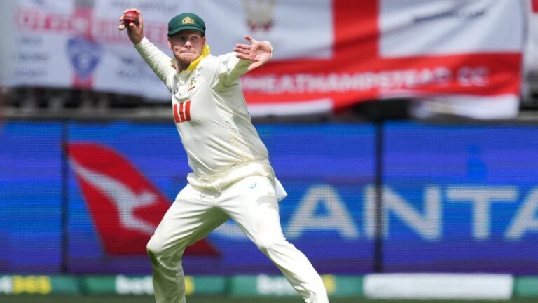 Steve Smith is rewriting the Test books, surpassing Joe Root for most catches as a fielder