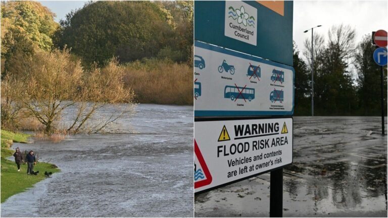 Storm Boelo weather warning: UK faces high winds, heavy rain and travel disruption as second storm hits | Today’s news