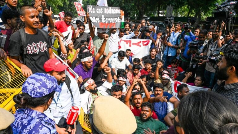 Anti-CEC protest highlights: Anti-SIR protests rock Delhi for fifth day, hundreds detained