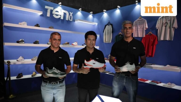 Sachin Tendulkar’s Ten X You expands to running, cheaper shoes | Today’s news