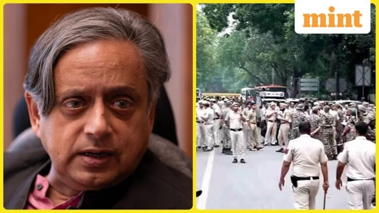 ‘Singhasan khali karo’: Shashi Tharoor invokes Dinkar’s poem on democracy amid Congress fight against Gyanesh Kumar. Today’s news