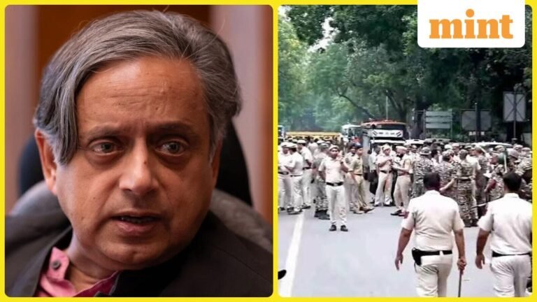 Shashi Tharoor invokes Modi’s 2015 emergency remarks to hit ‘warfare’ security in Delhi, says Gen Z deserves better | Today’s news
