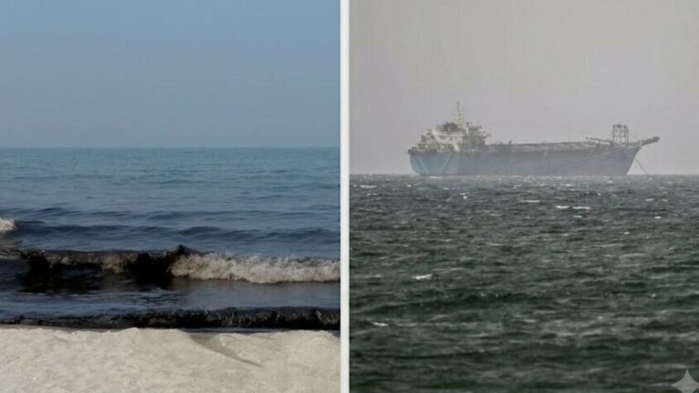UAE: Ras Al Khaimah closes all beaches after offshore oil spill | Today’s news