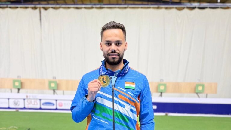 Udhayveer Sidhu beat Olympic medalist Reitz to win ISSF World Cup gold