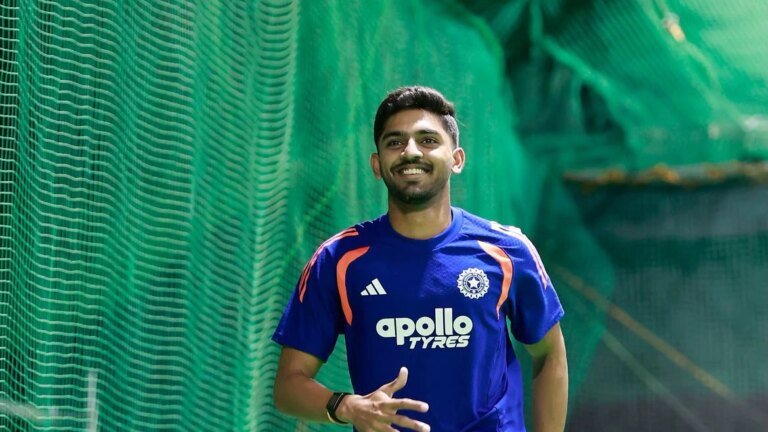24-year-old Vicky Ostwal, who is learning from Virat Kohli, receives the red ball